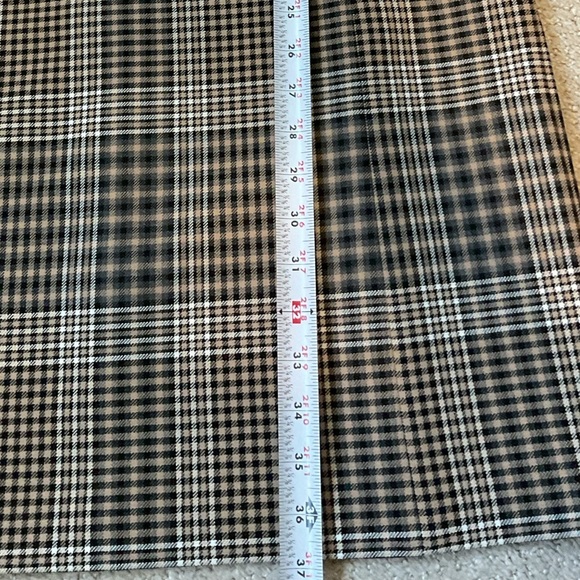 Akris Punto Glen Plaid Print Sheath Dress Size 8 - Picture 15 of 15